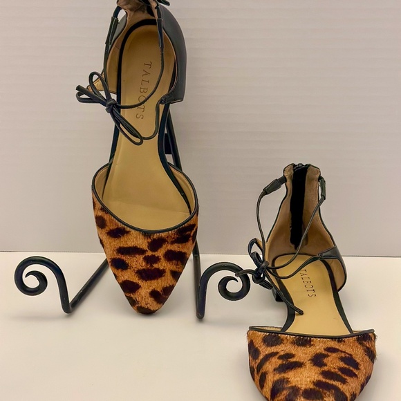 Talbots Shoes - Talbots calf hair, leather Flats